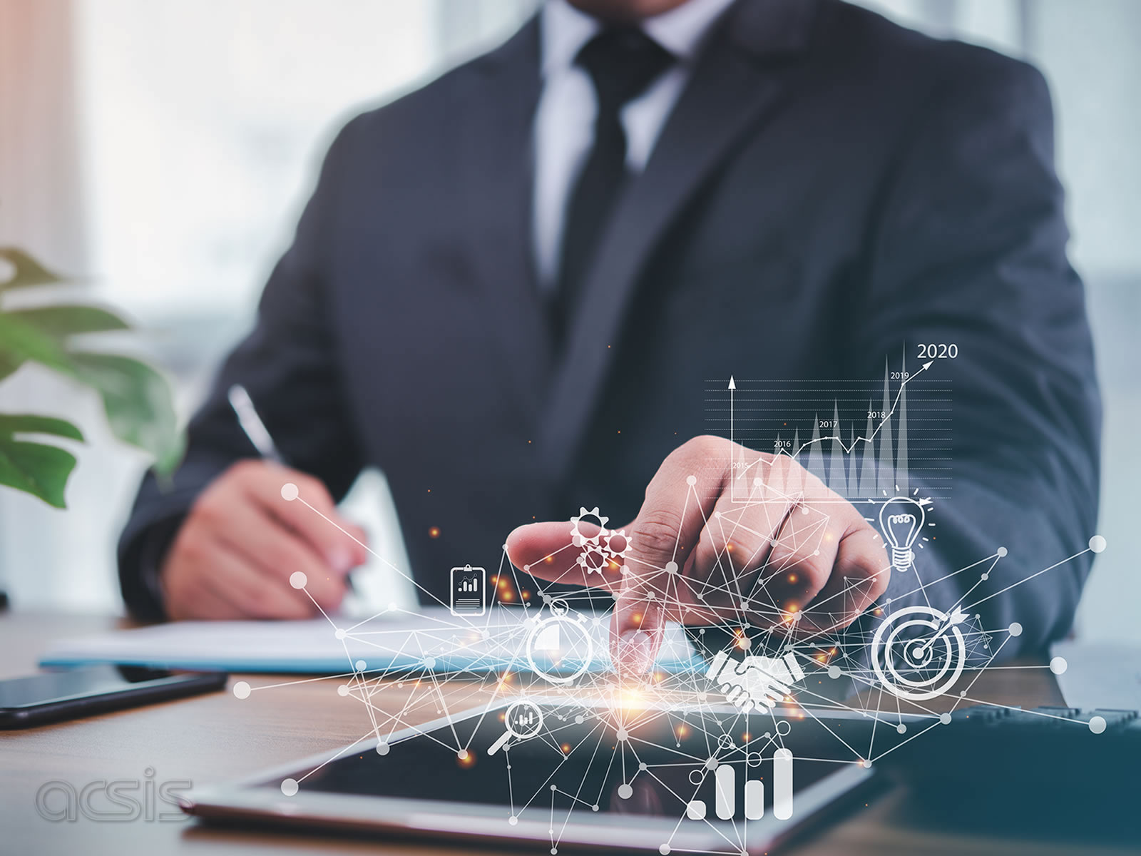 Business analytics dashboard